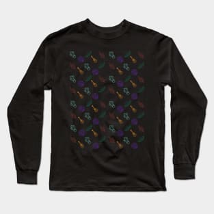 Mexican Pattern CMYK Long Sleeve T-Shirt